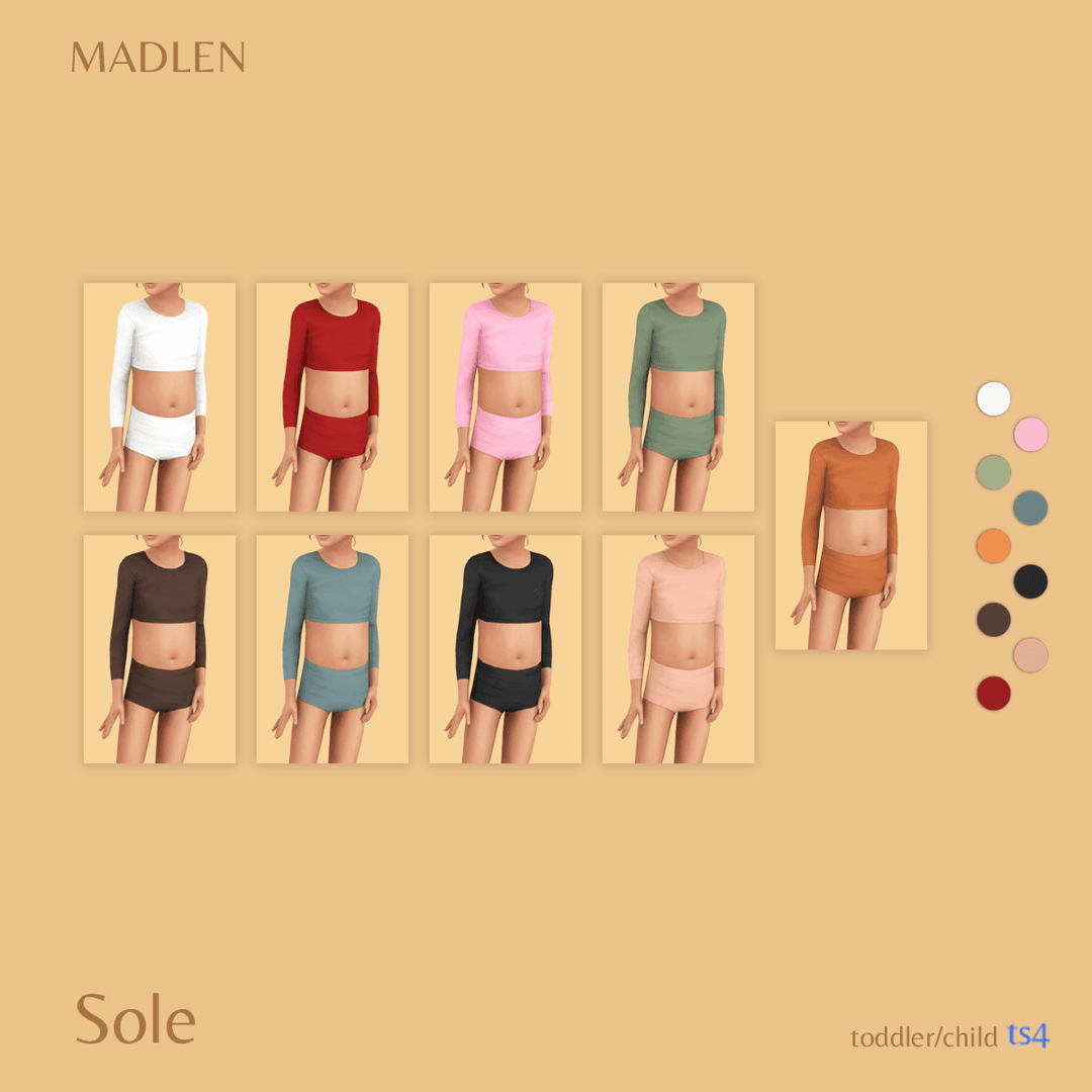 Галерея мода Купальники для девочек Sole Swimwear #2